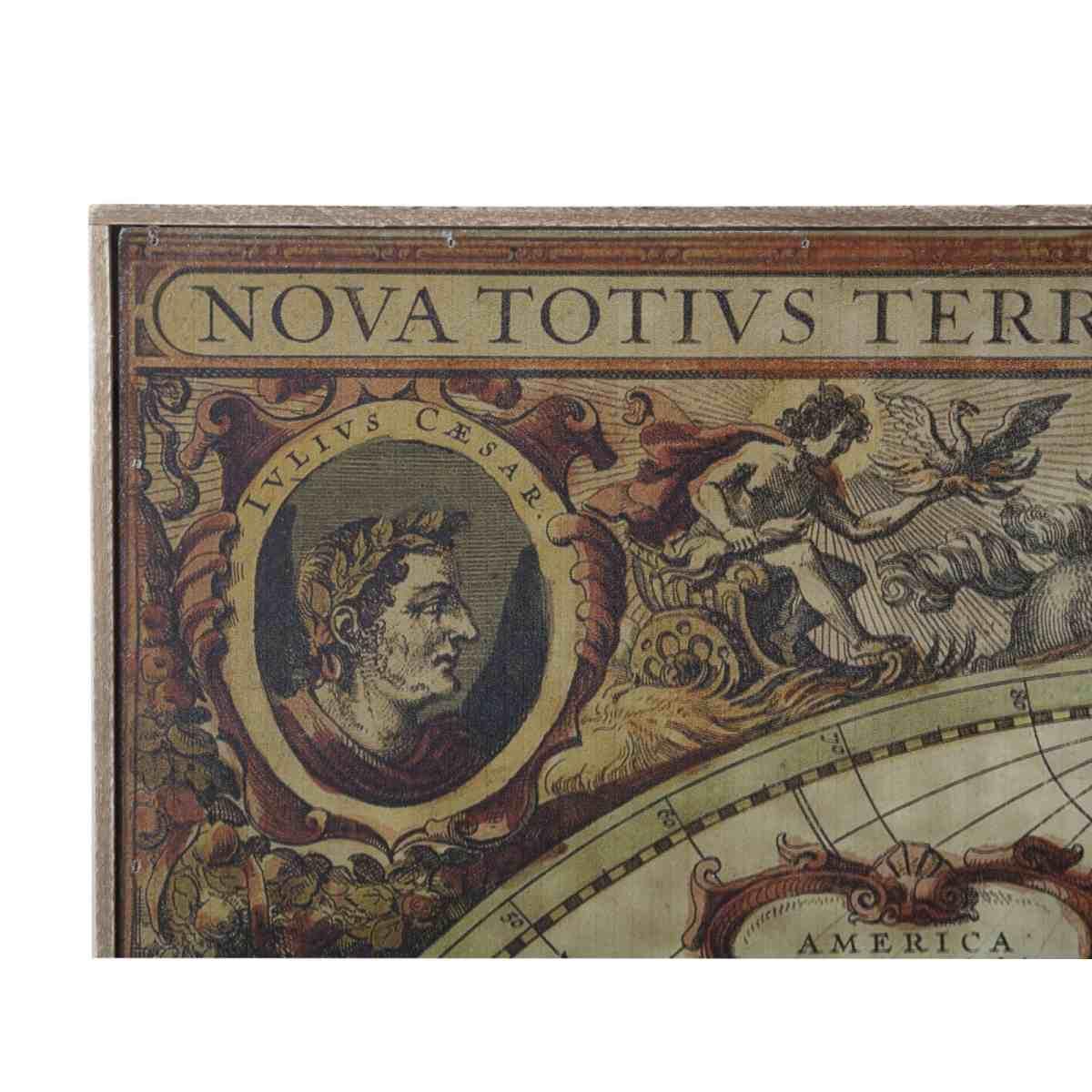 Quadro pannello world 120,5 x 3,5 x 80 cm