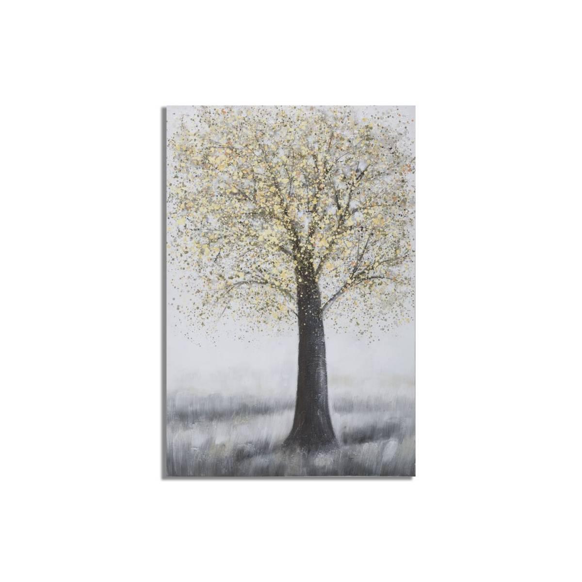 Quadro dipinto tela tree simple mod 80 x 3,8 x 120 cm