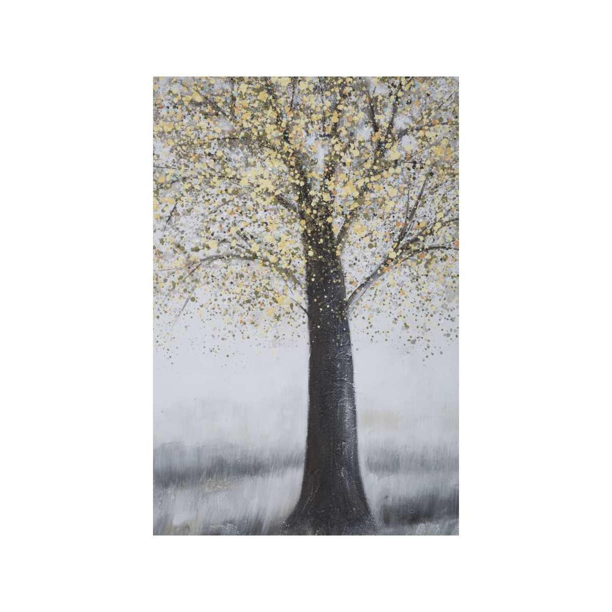 Quadro dipinto tela tree simple mod 80 x 3,8 x 120 cm