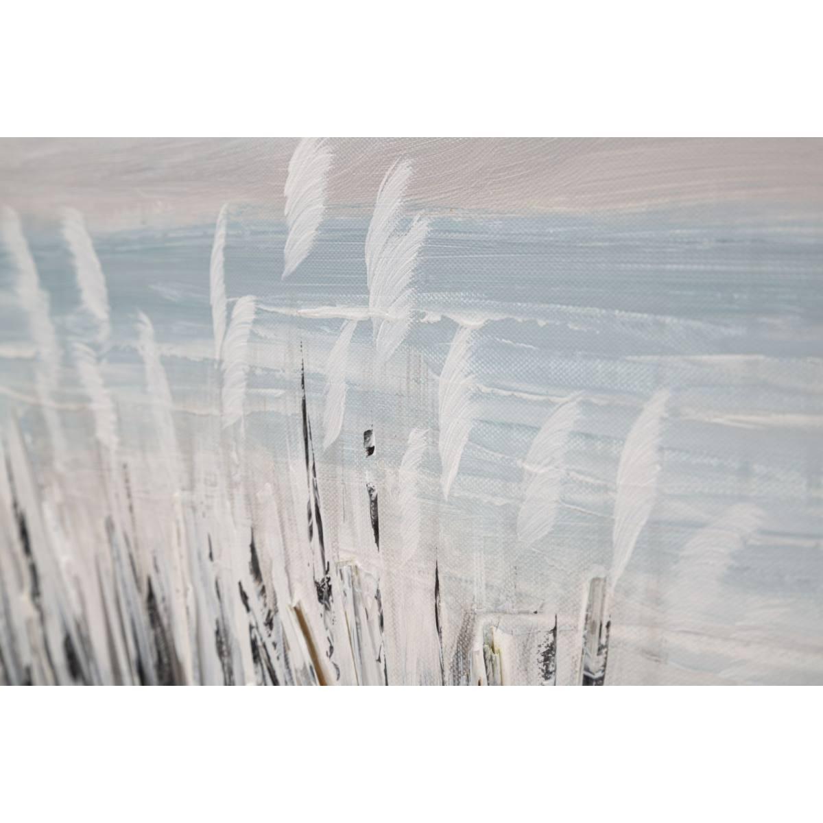 Quadro dipinto tela pontile 120 x 3,8 x 80 cm