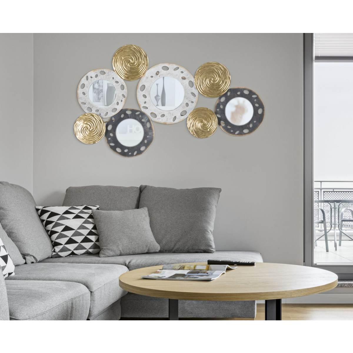 Quadro pannello in ferro gloty mod 91 x 4,5 x 54,5 cm