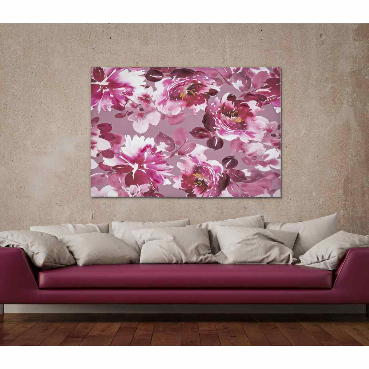 Quadro stampa dipinta optic 80 x 3 x 120 cm