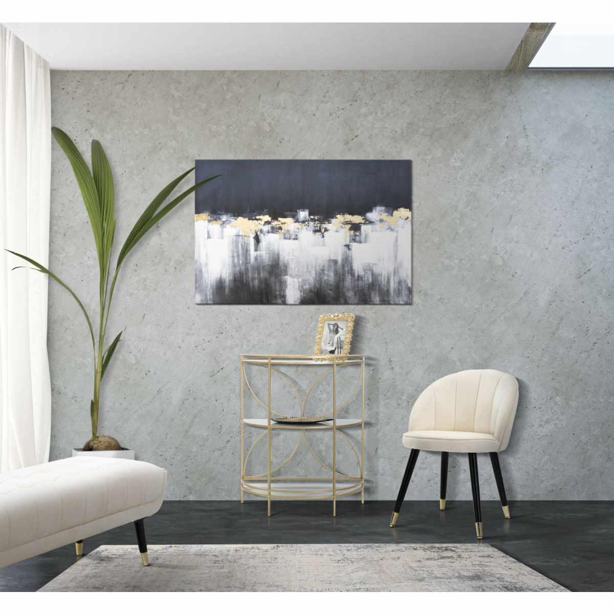 Quadro stampa dipinta cubix 80 x 3 x 120 cm