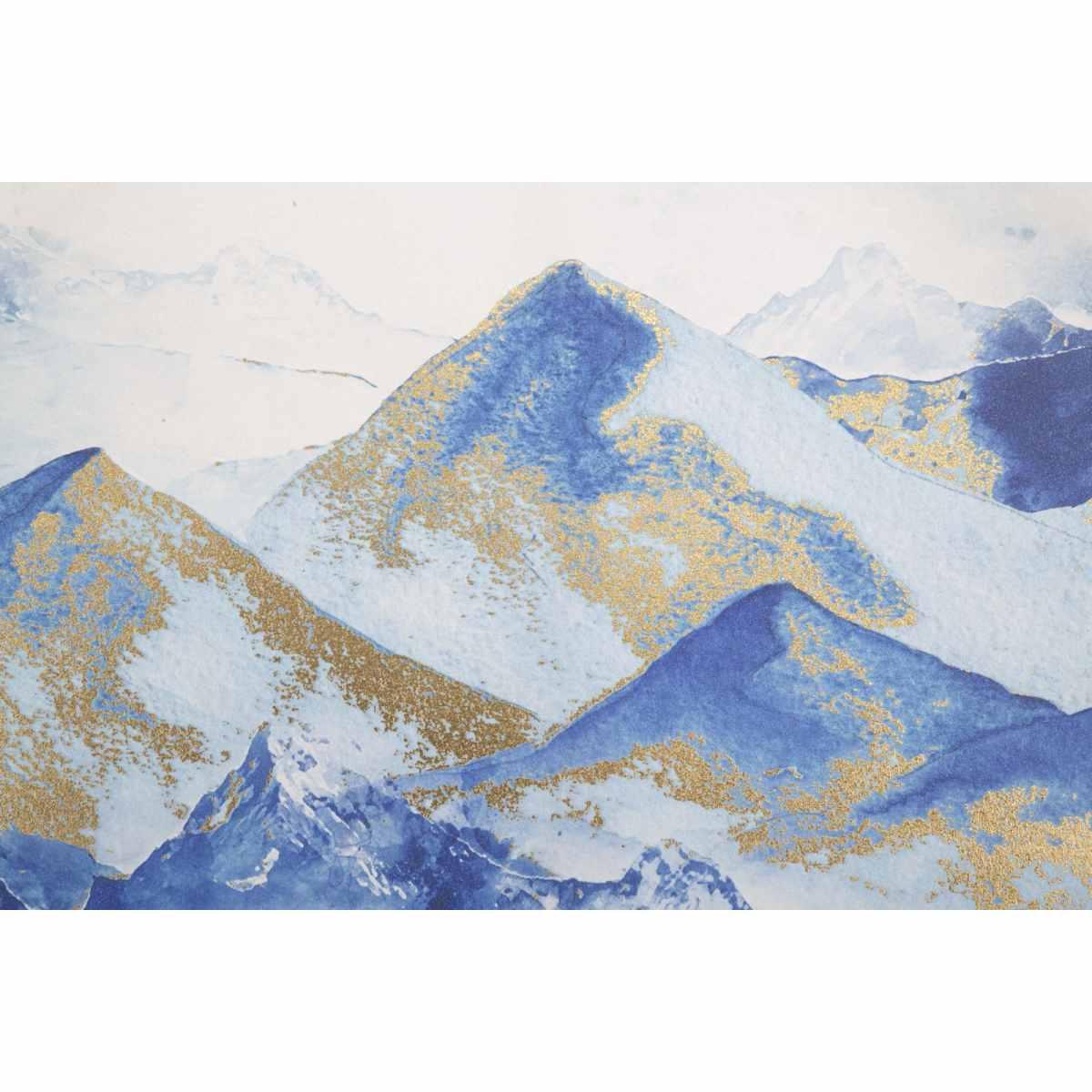 Quadro stampa dipinta mountain 80 x 3 x 120 cm