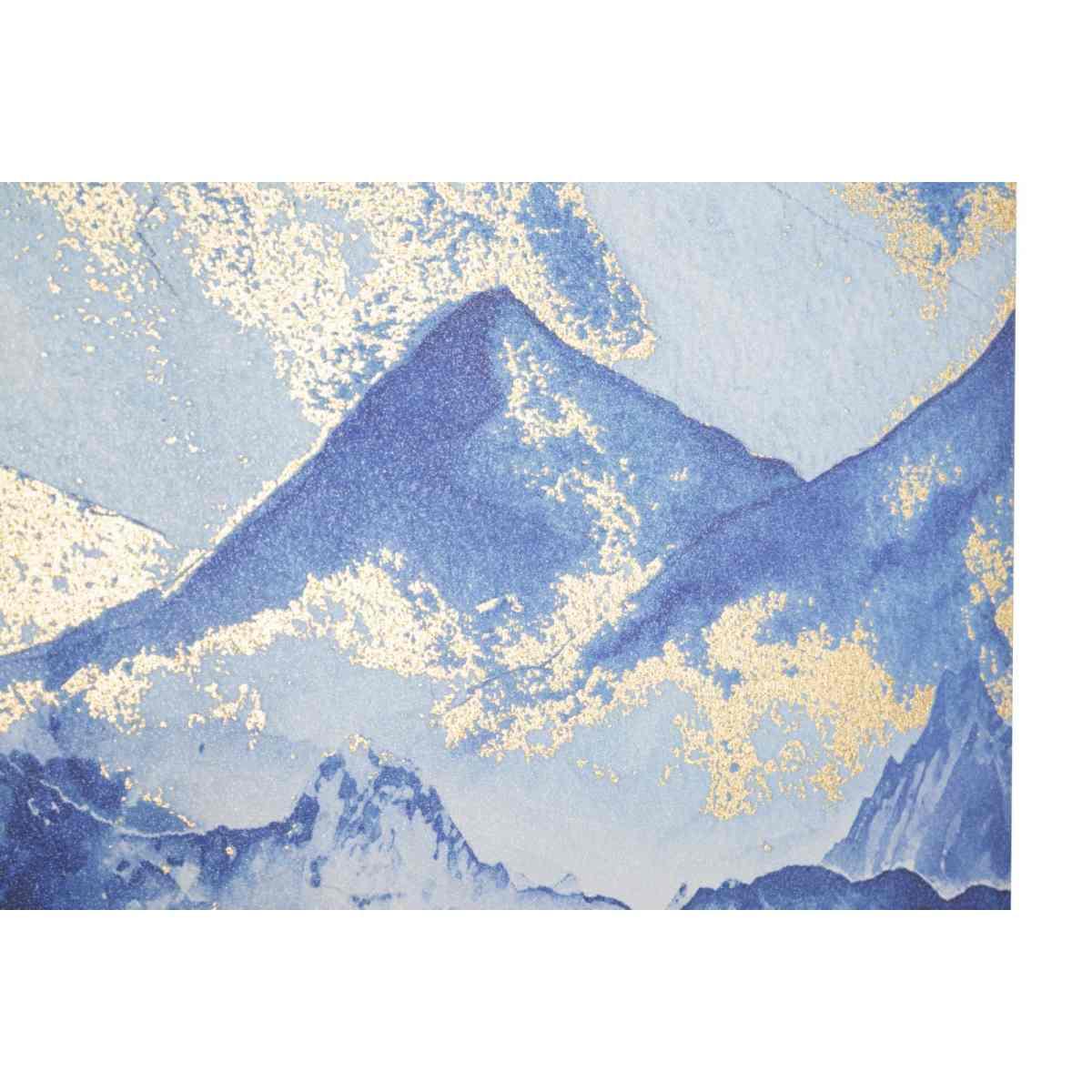 Quadro stampa dipinta mountain 80 x 3 x 120 cm