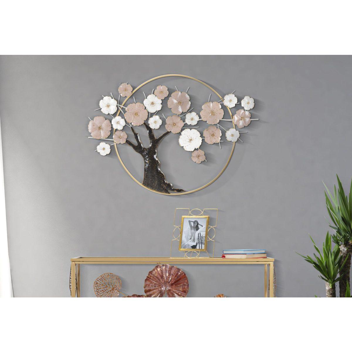 Quadro pannello in ferro tree 101 x 6 x 72 cm