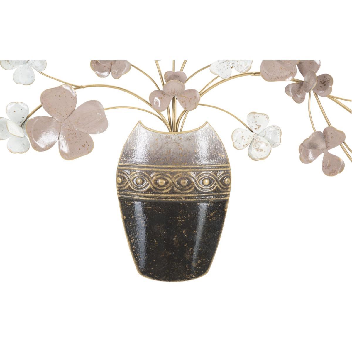 Quadro pannello in ferro vase new 87,5 x 6 x 46 cm
