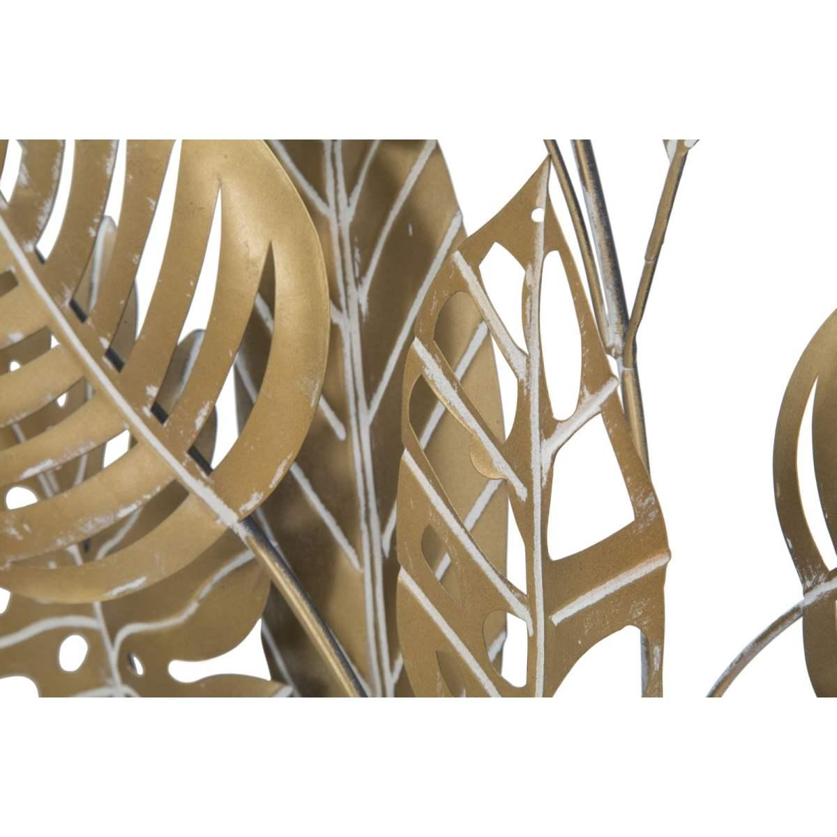 Quadro pannello in ferro jungle ret 60 x 80 x 6,5 cm