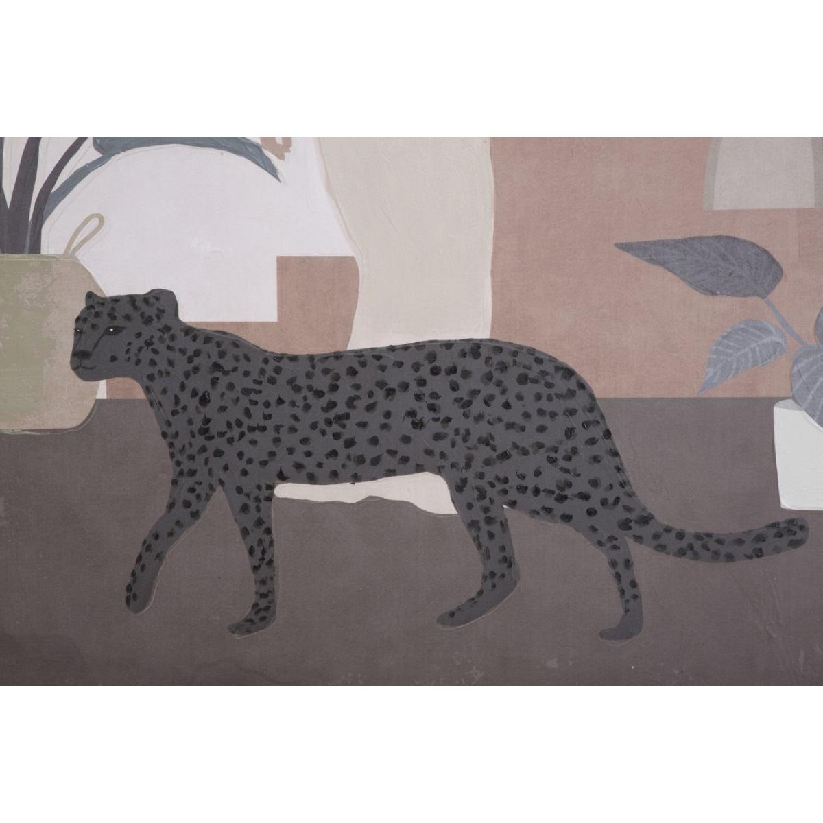 Quadro dipinto tela lady mod 80 x 3,7 x 100 cm