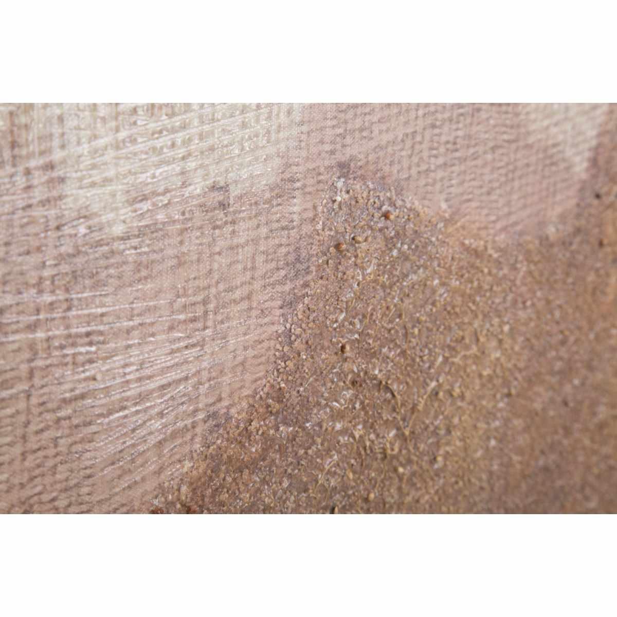 Quadro dipinto tela browny 80 x 3,7 x 100 cm