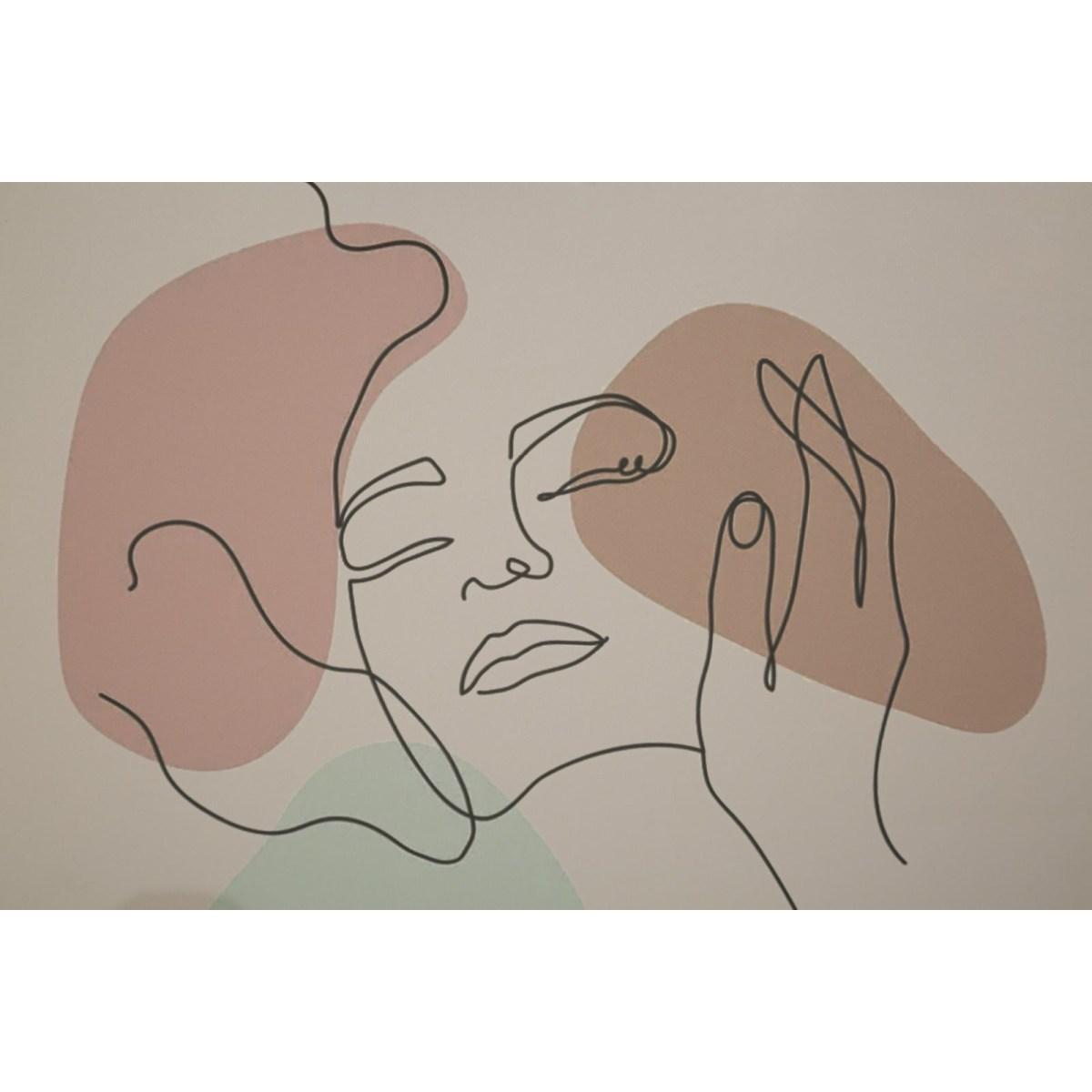 Quadro stampa cornice face mod 35 x 2 x 47 cm