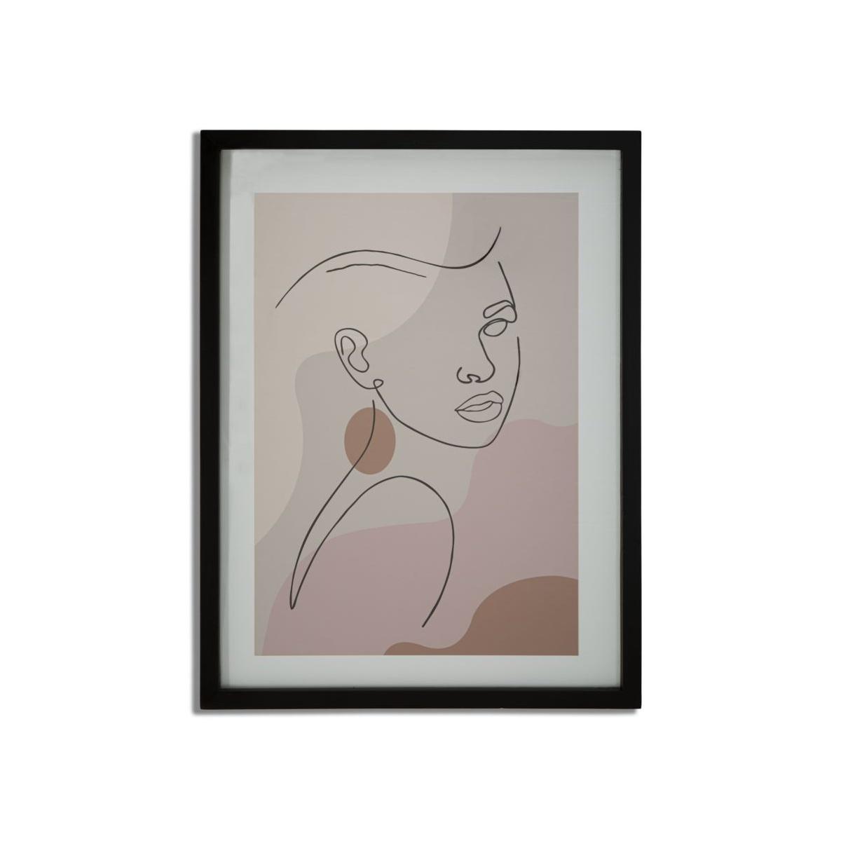 Quadro stampa cornice face mod 35 x 2 x 47 cm