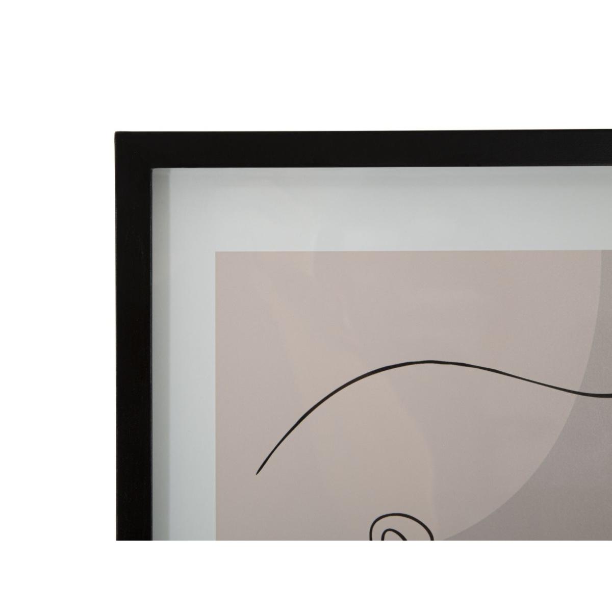 Quadro stampa cornice face mod 35 x 2 x 47 cm