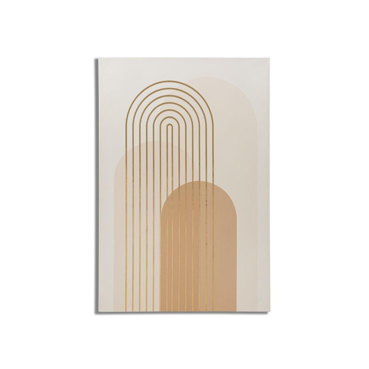 Quadro stampa dipinta shine mod 80 x 3 x 120 cm