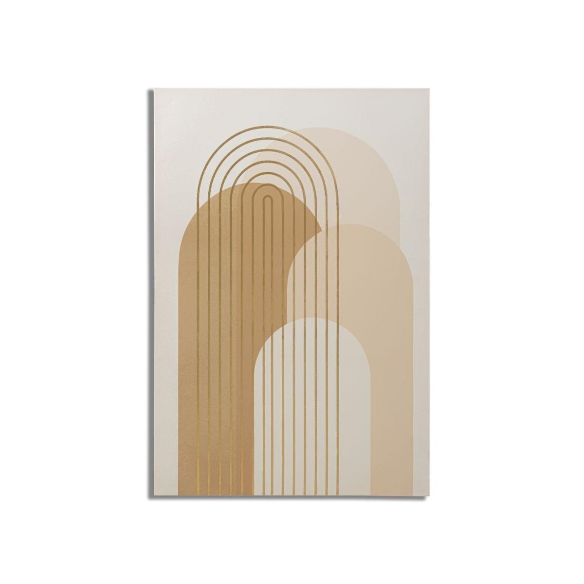Quadro stampa dipinta shine mod 80 x 3 x 120 cm