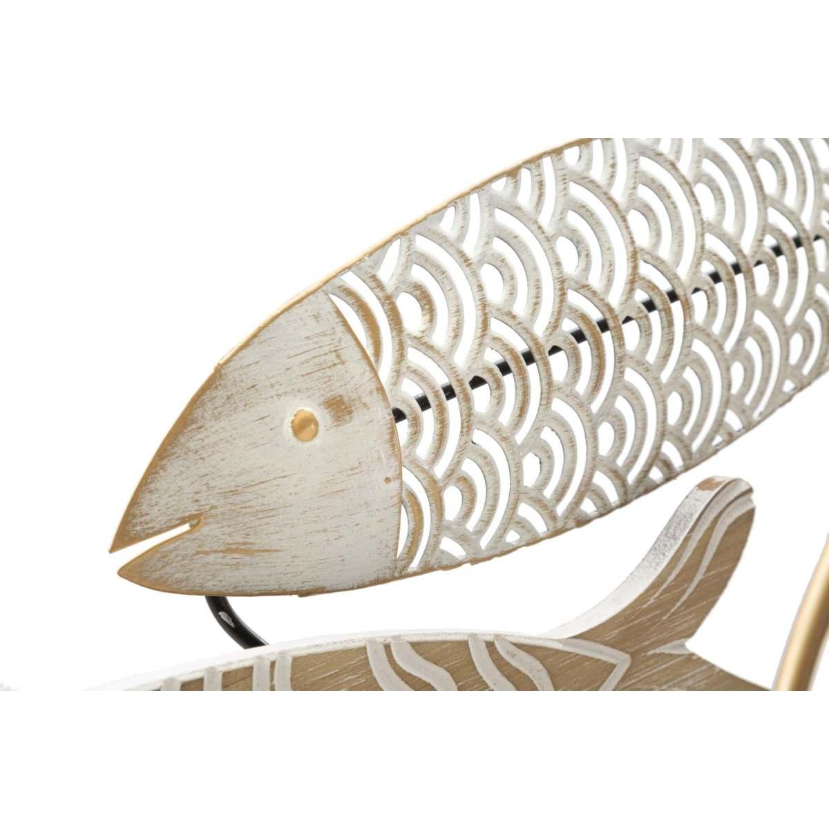 Quadro pannello in ferro fishy move 142,9 x 5 x 61,6 cm