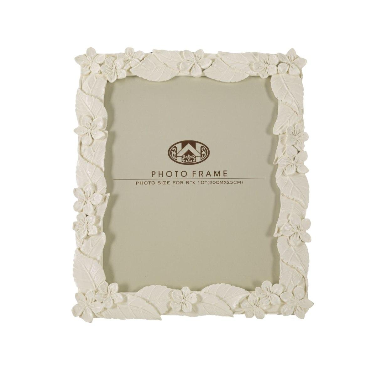 Cornice leaf cream misura interna 26 x 2 x 30,7 cm