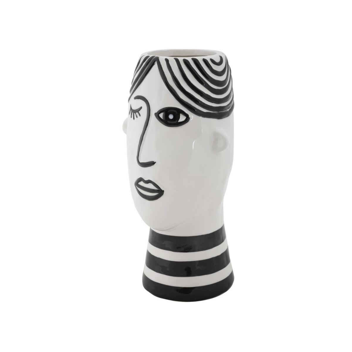 Vaso face 13,2 x 11,8 x 26,3 cm
