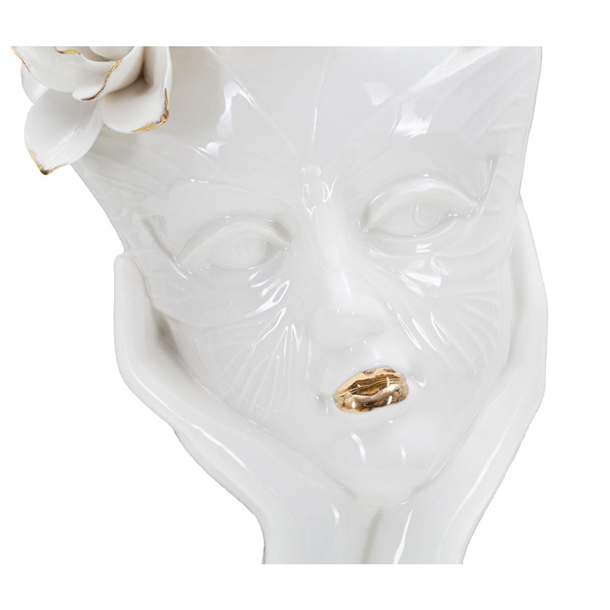Vaso woman mask 16,5 x 14 x 27,3 cm