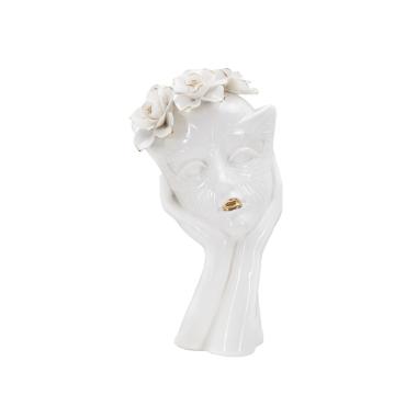 Vaso woman mask 16,5 x 14 x 27,3 cm