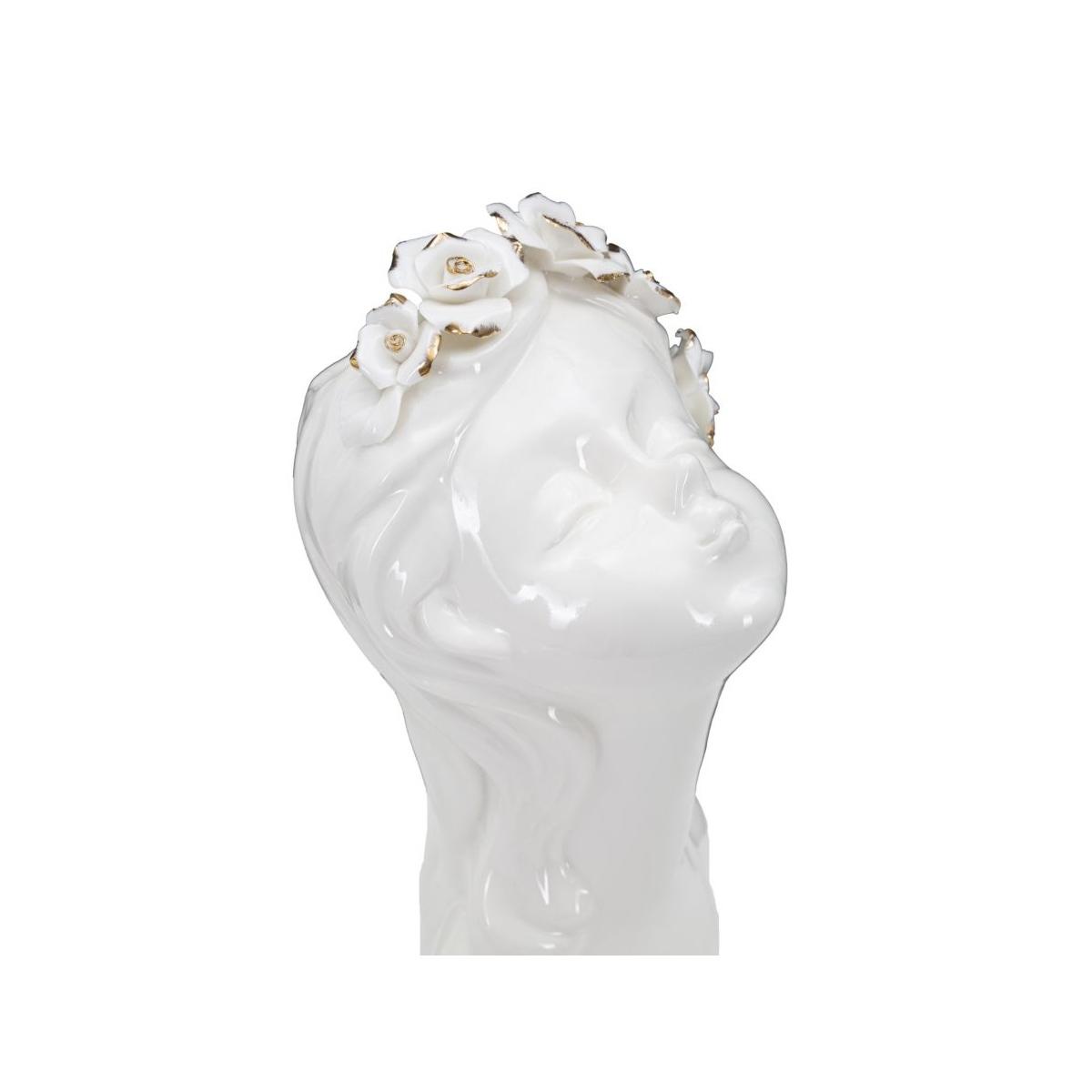 Vaso young lady roses 10 x 14 x 26 cm
