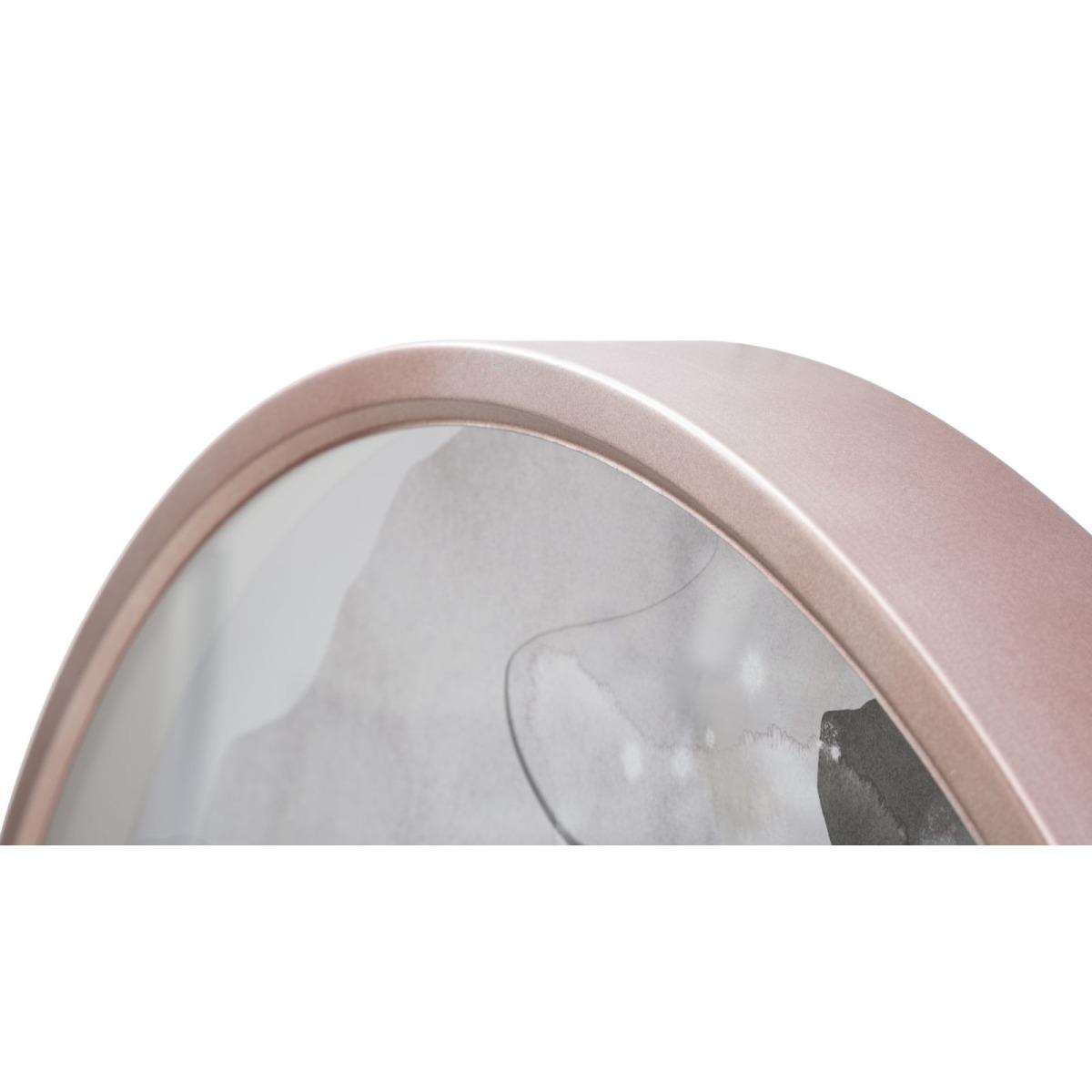 Orologio muro art pink