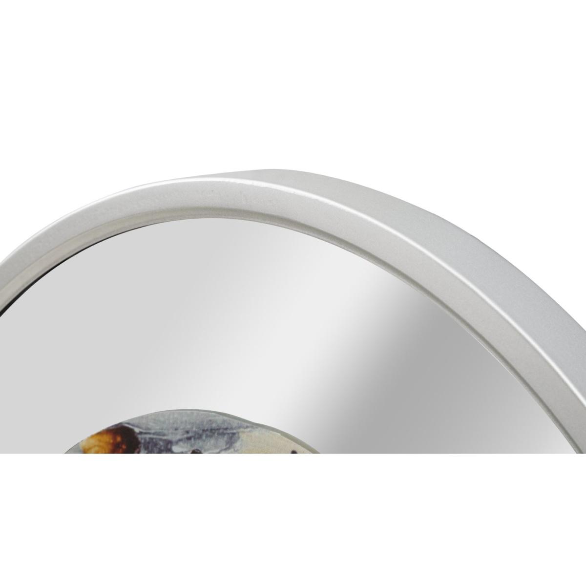 Orologio muro mirror grey