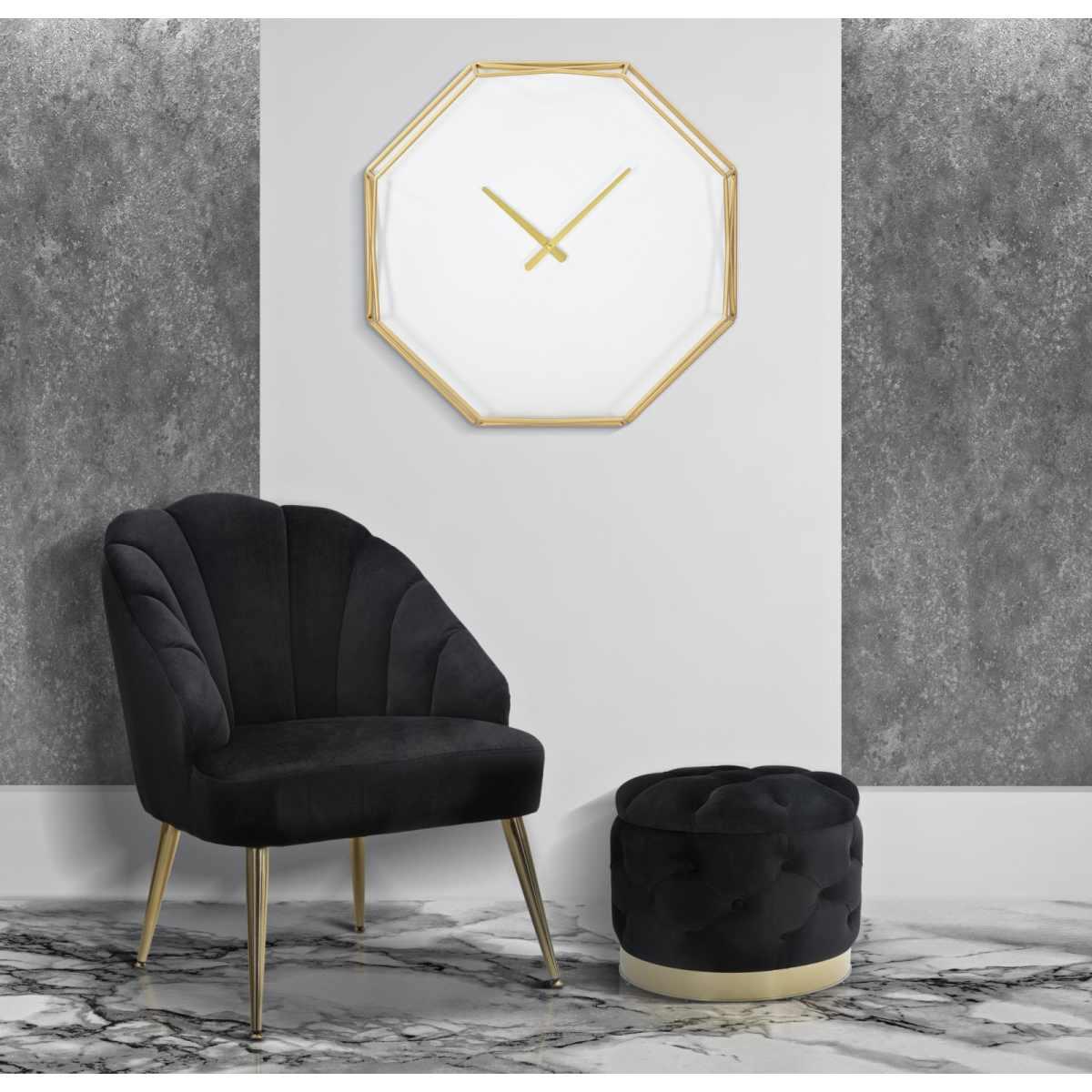 Orologio muro goldy octagonal 56 x 6,5 x 56 cm