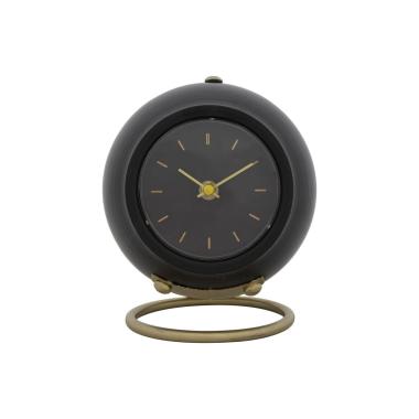 Orologio tavolo ball nero 16 x 13 x 19 cm