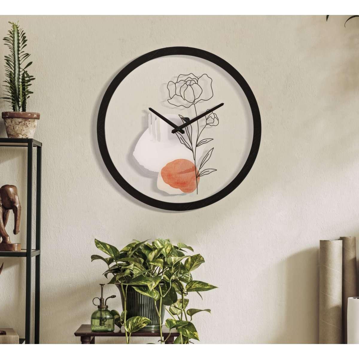 Orologio muro flower mod