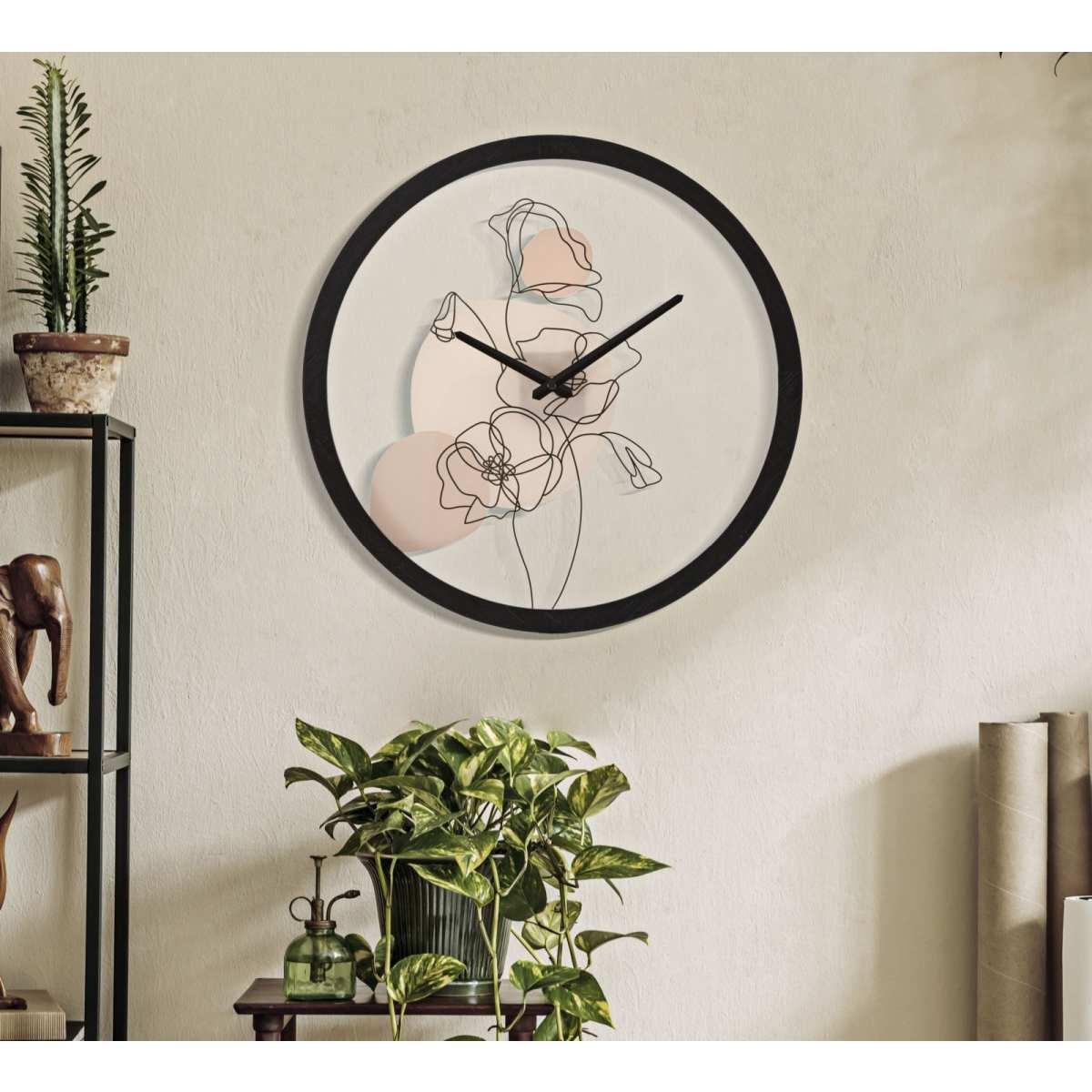 Orologio muro flower mod