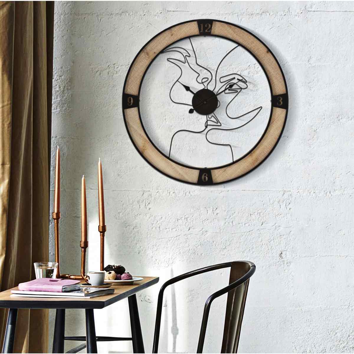 Orologio muro couple