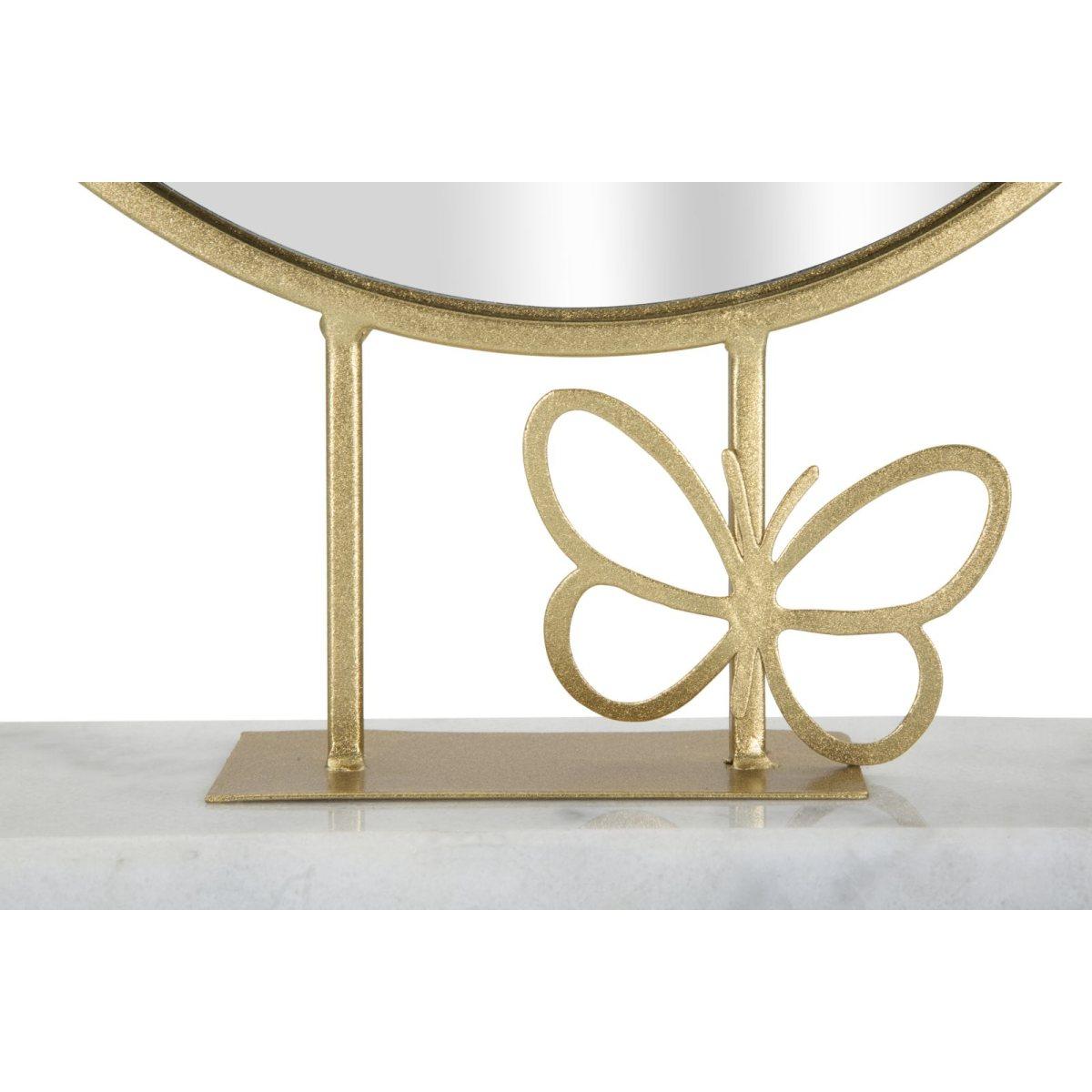 Specchio da appoggio butterfly 30 x 9 x 39,5 cm