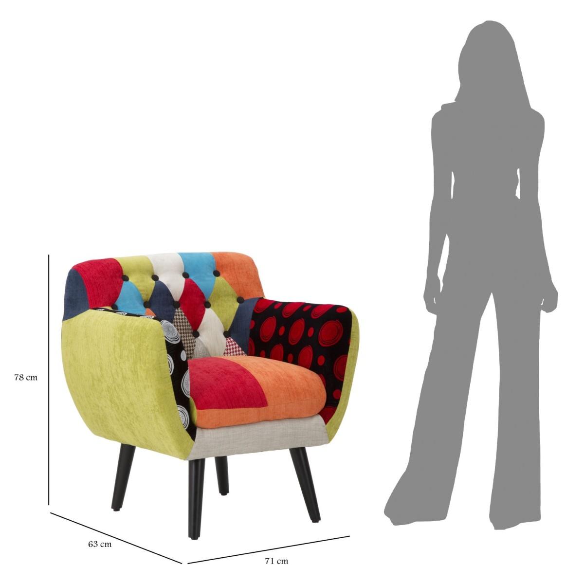 Poltrona Imperial New cm.71x63x78