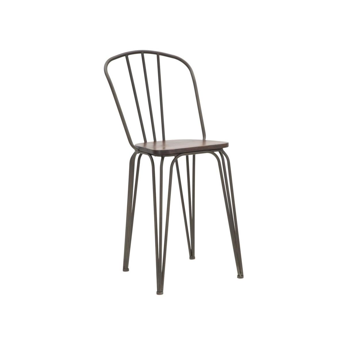 Sedia bar harlem altezza seduta Set 2 pz