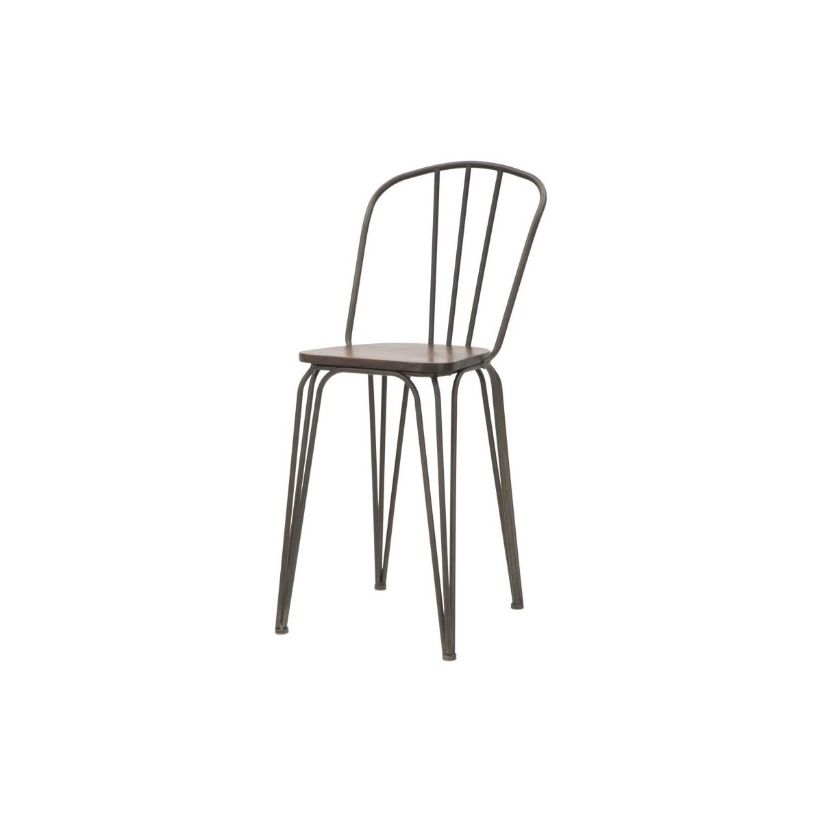 Sedia bar harlem altezza seduta Set 2 pz