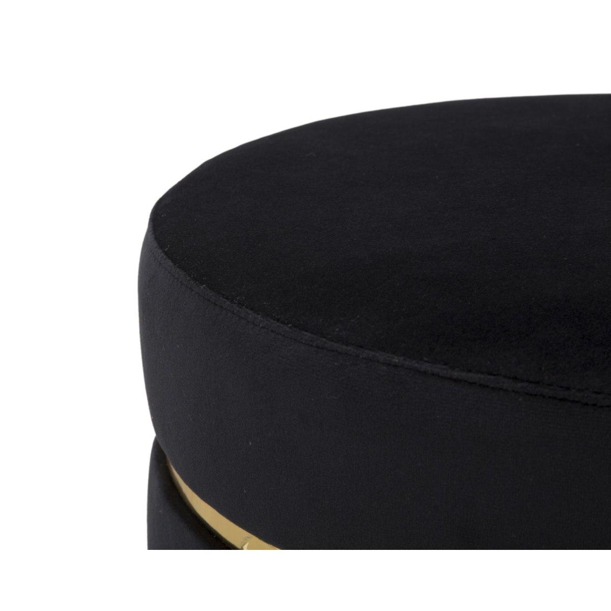 Sgabello paris nero