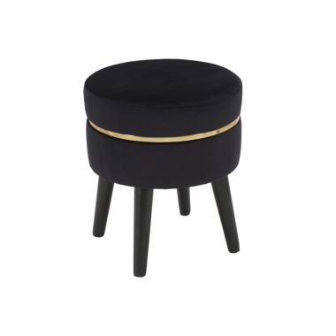 Sgabello paris nero