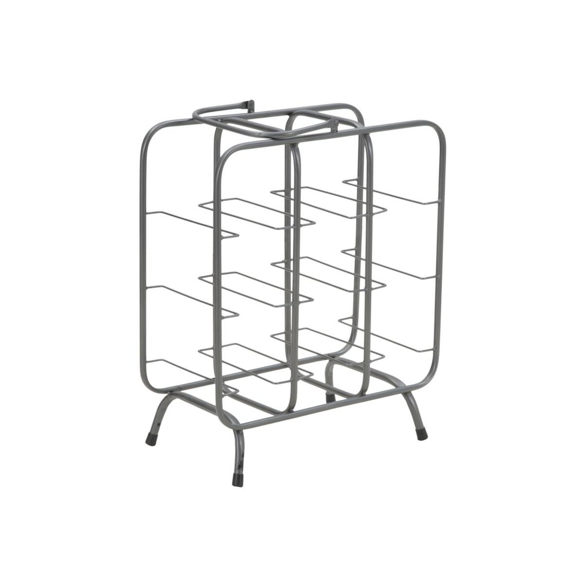 Porta Bottiglie Rack Quadrato 9 Posti cm.40x23x47,5