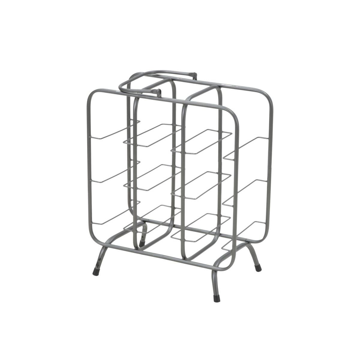 Porta Bottiglie Rack Quadrato 9 Posti cm.40x23x47,5