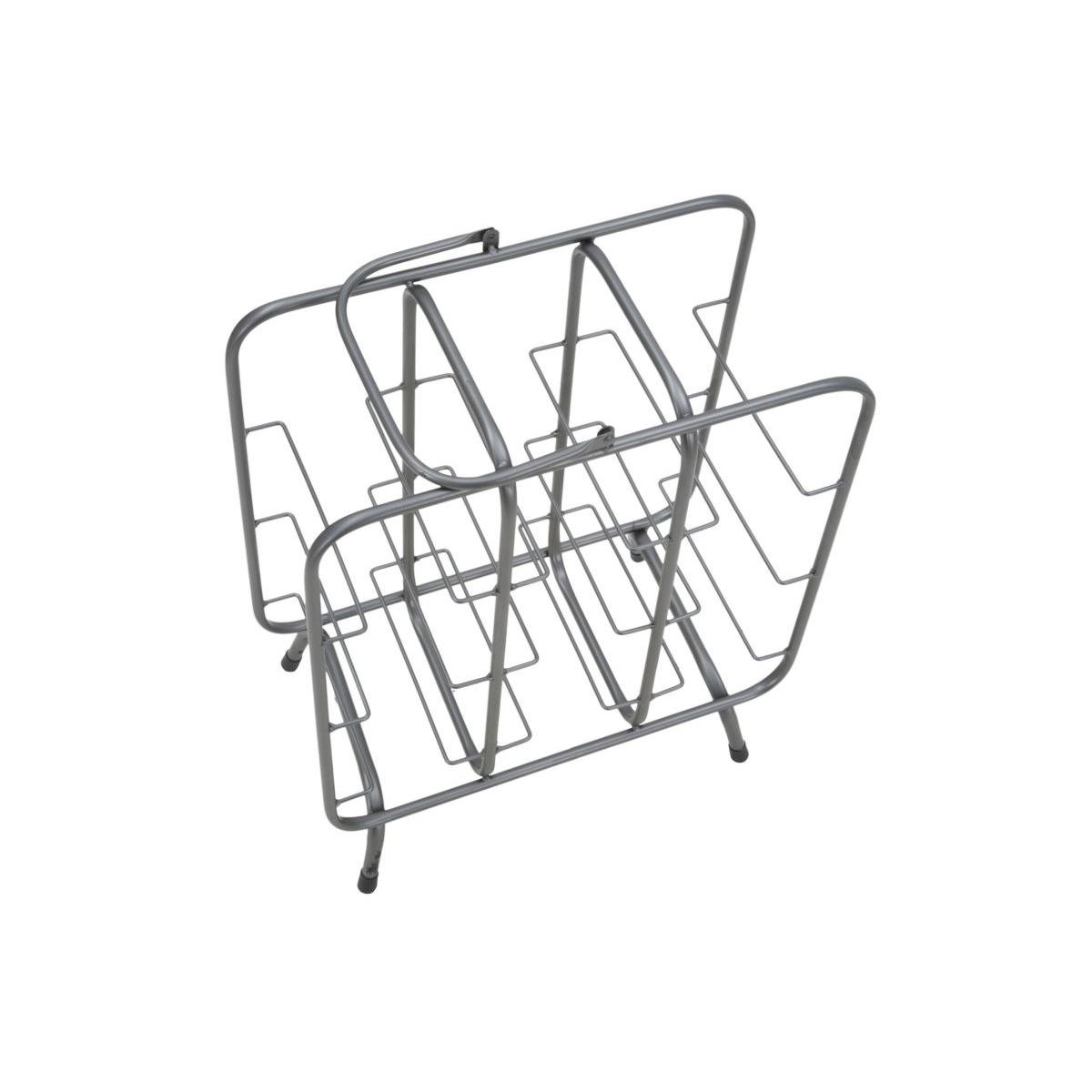 Porta Bottiglie Rack Quadrato 9 Posti cm.40x23x47,5