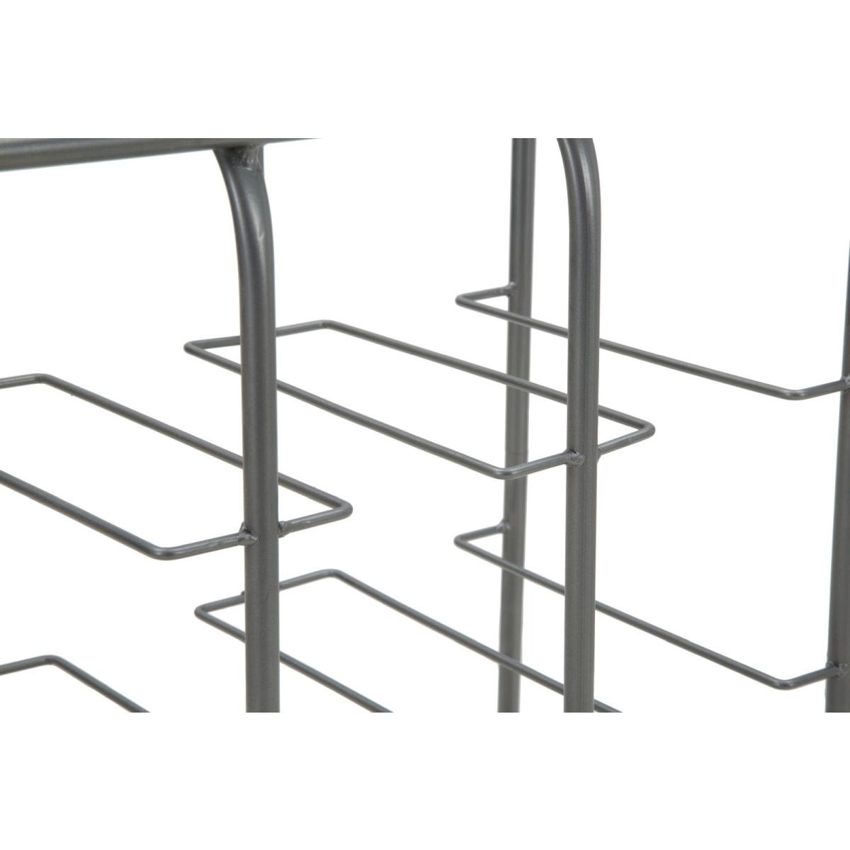 Porta Bottiglie Rack Quadrato 9 Posti cm.40x23x47,5