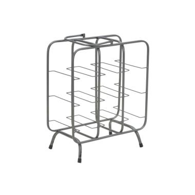 Porta Bottiglie Rack Quadrato 9 Posti cm.40x23x47,5