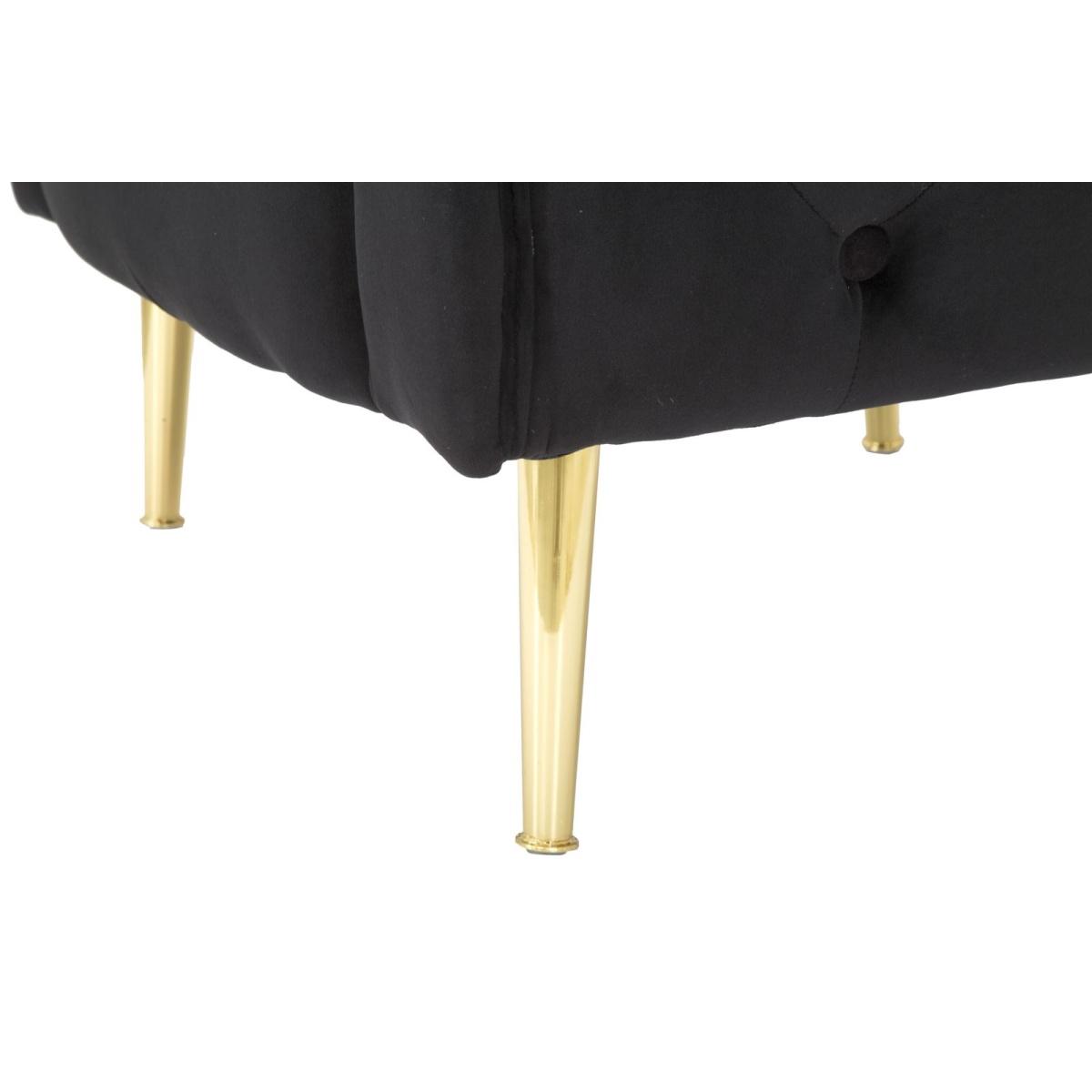 Poltrona bucarest nero 76 x 74 x 71 cm