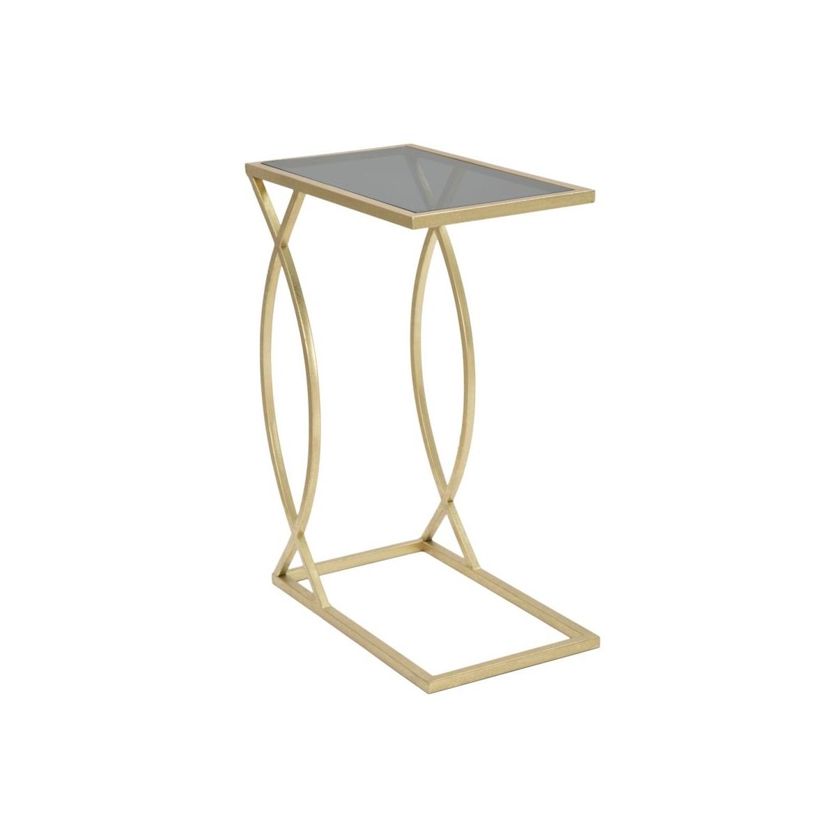 Tavolinetto da divano glam 45,5 x 25,5 x 60 cm