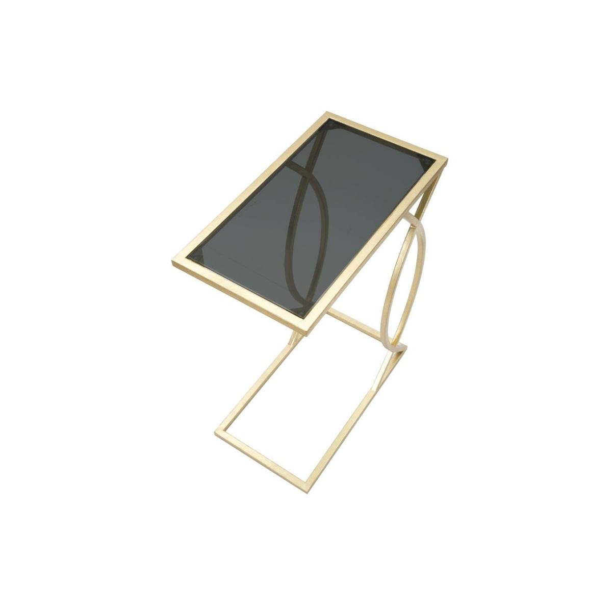 Tavolinetto da divano glam 45,5 x 25,5 x 60 cm