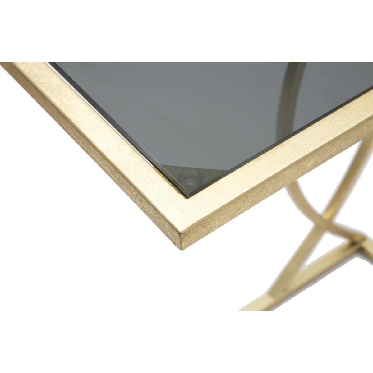 Tavolinetto da divano glam 45,5 x 25,5 x 60 cm