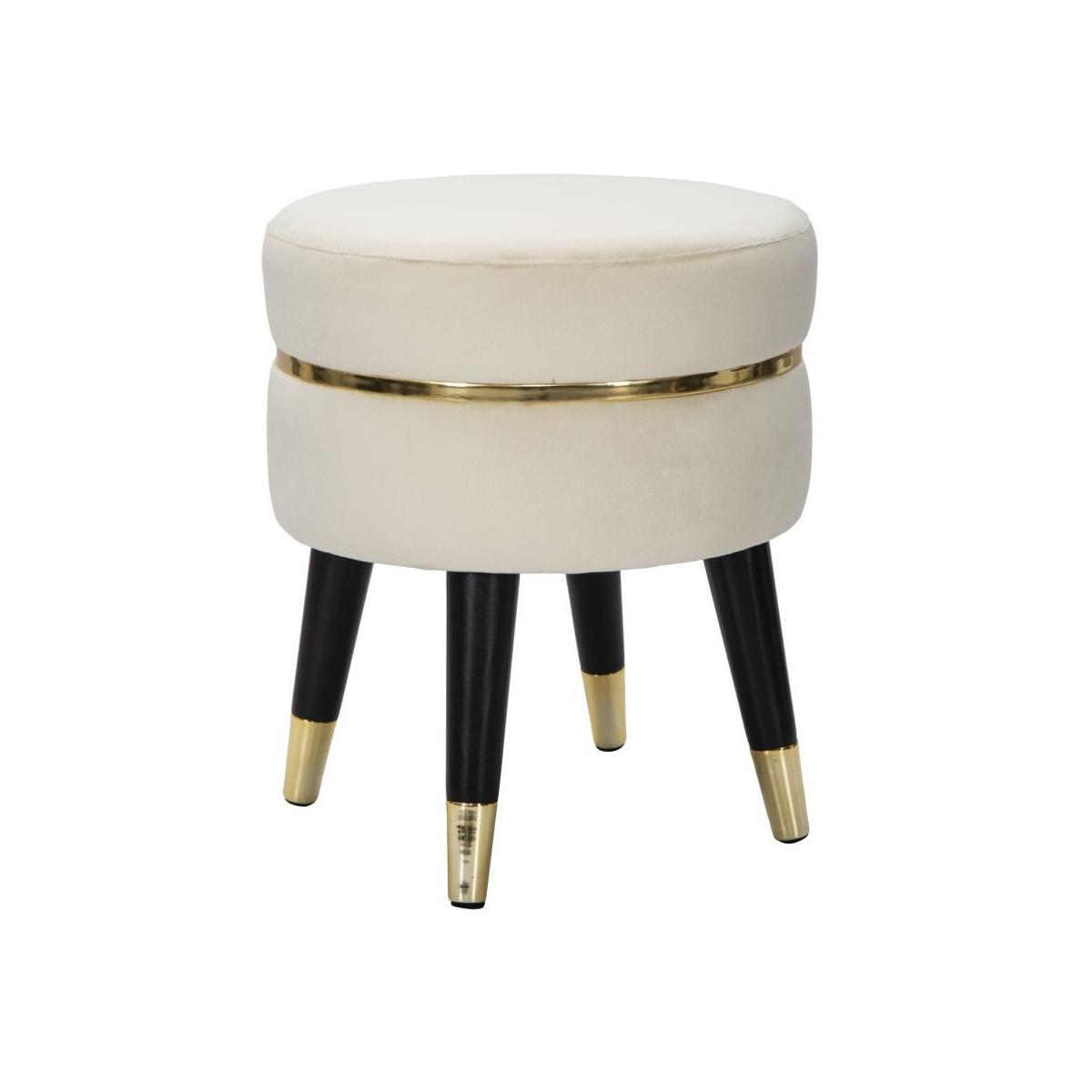 Sgabello paris crema gold
