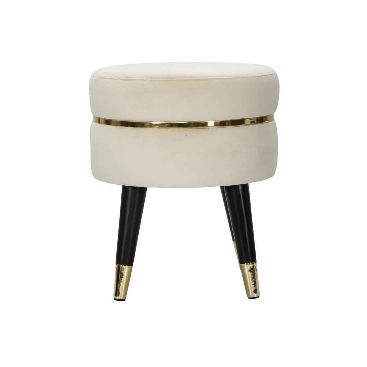 Sgabello paris crema gold
