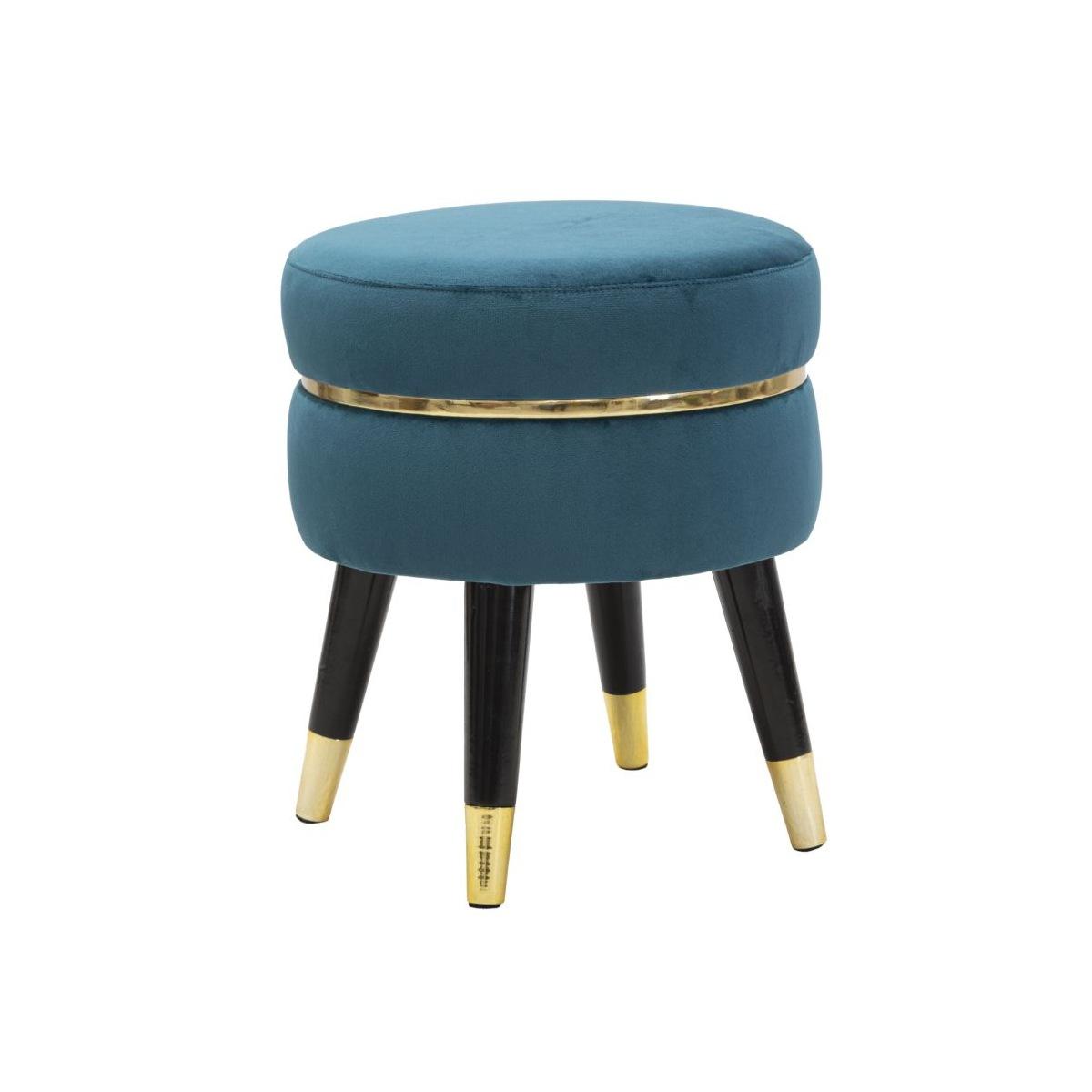 Sgabello paris ottanio gold